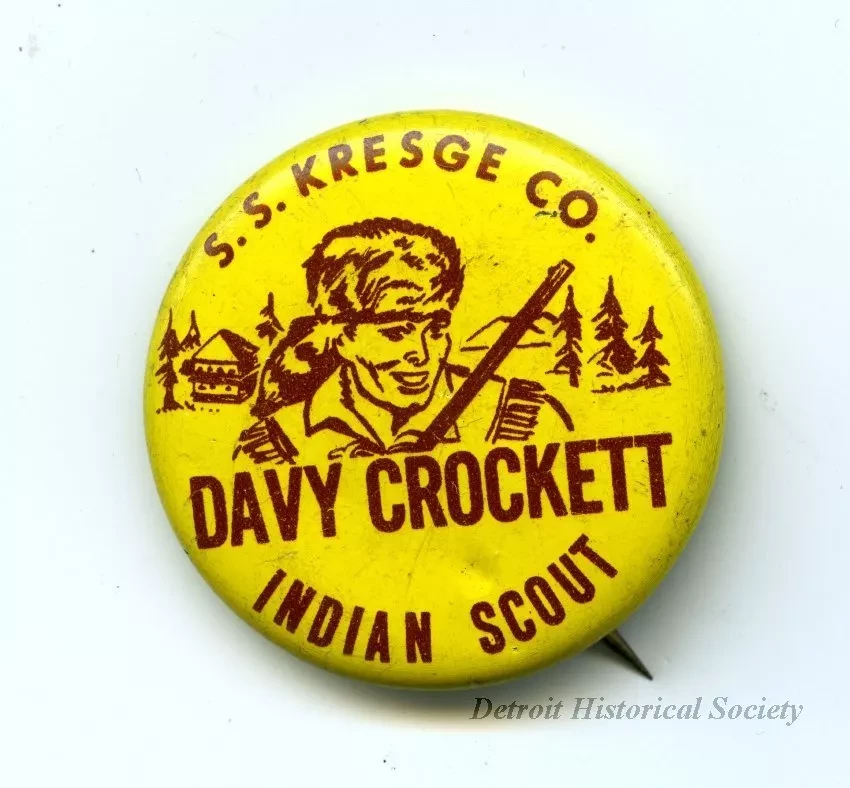 Pin - Davy Crockett
Indian Scout
