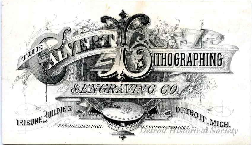 Card, Trade - The Calvert Lithographing & Engraving Co.
