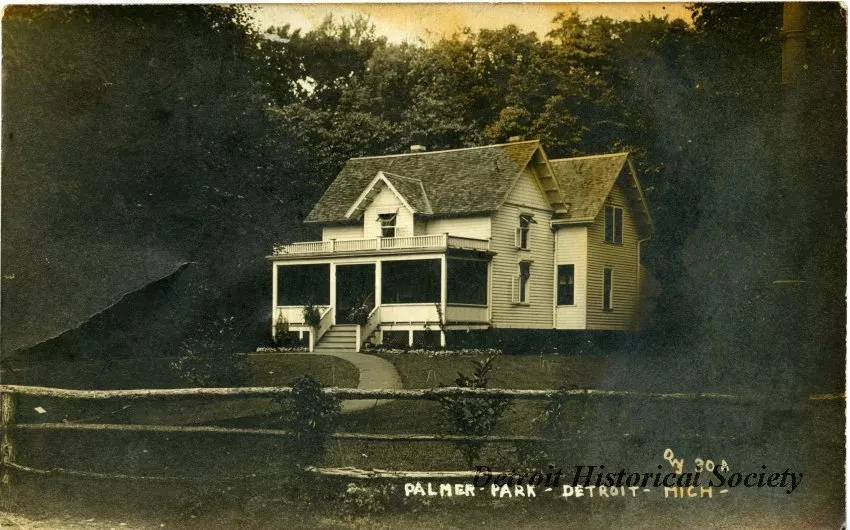 Postcard - Palmer - Park - Detroit - Mich -