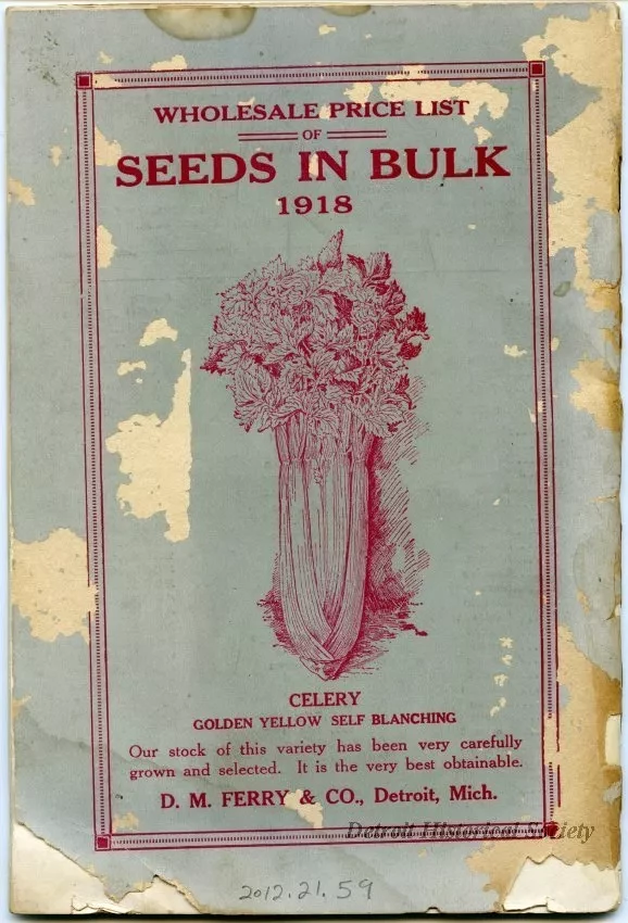 Catalog - 1918 Seeds In Bulk