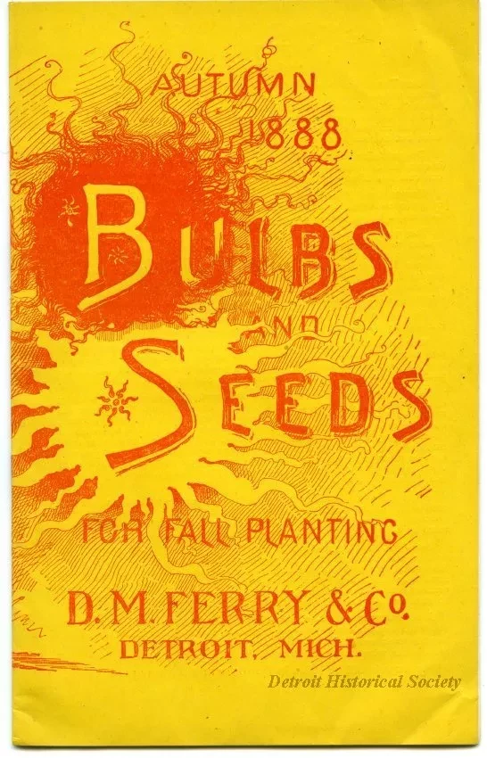 Catalog - Bulbs & Seeds Autumn 1888