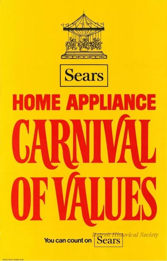 Poster, Advertisement - Sears
