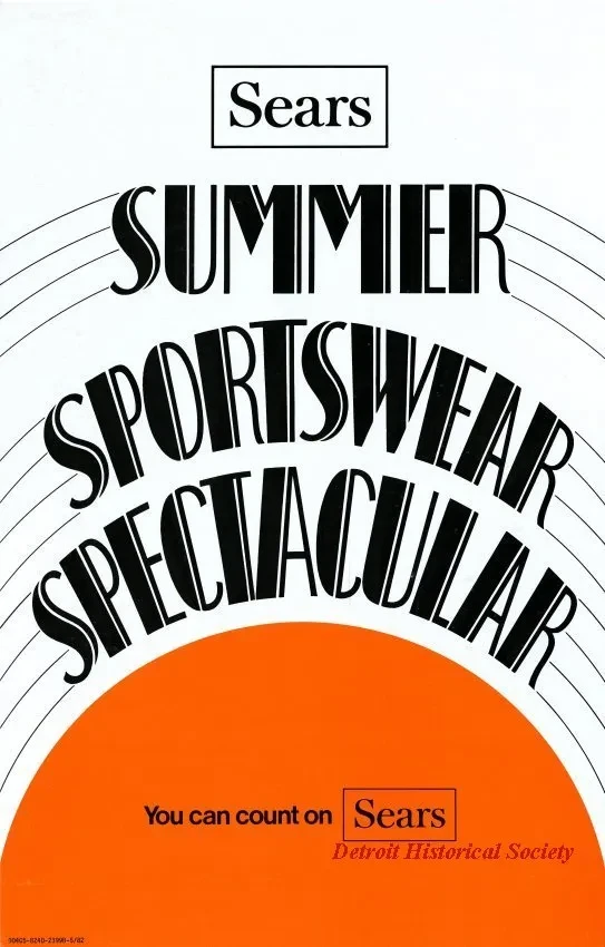 Poster, Advertisement - Sears
