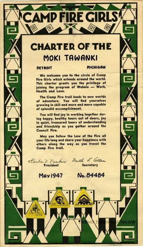 Poster - Charter of the Moki Tawanki