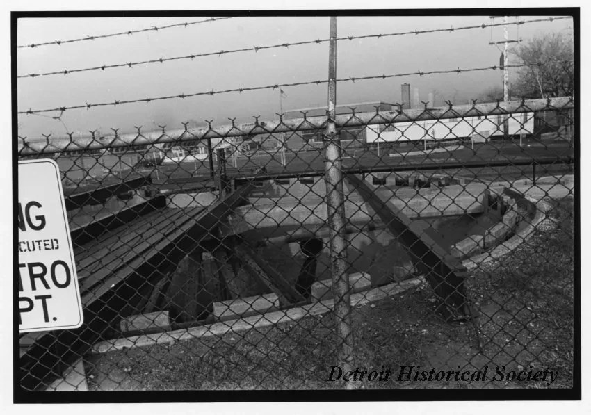 Print, Photographic - Detroit Water Pumping Station-Belle Isle