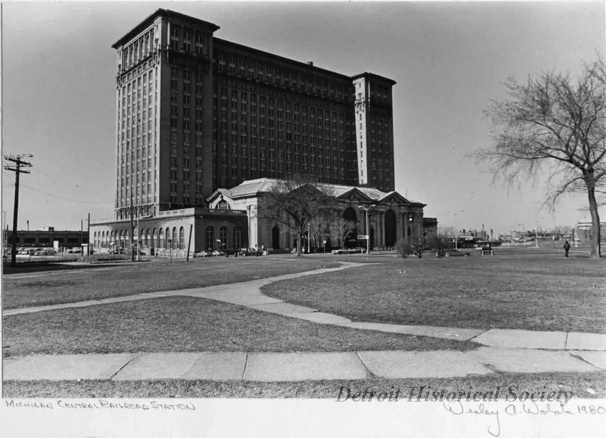 Print, Photographic - Michigan Central Railroad Station