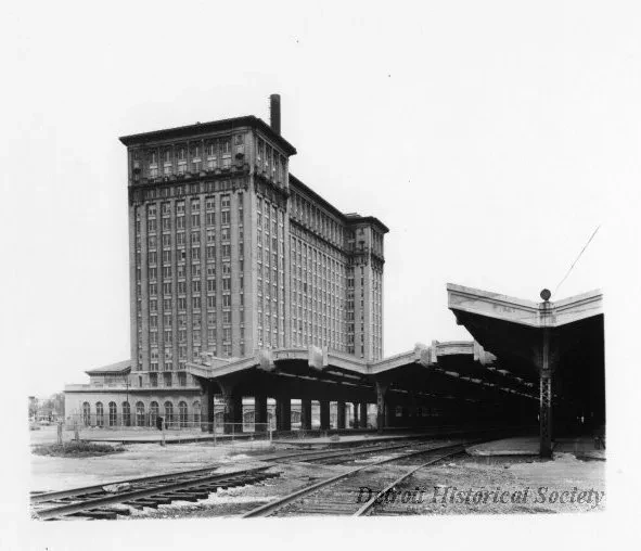 Print, Photographic - Michigan Central Railroad Station