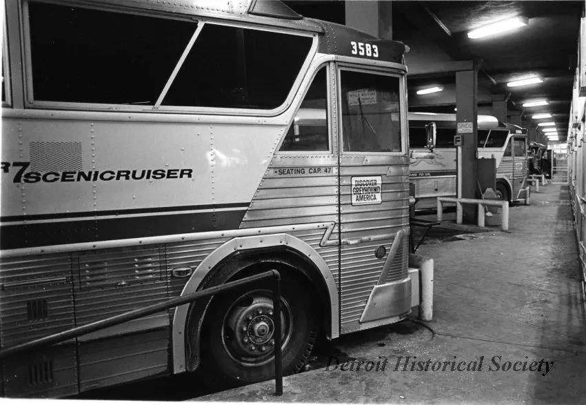 Print, Photographic - Greyhound Buses