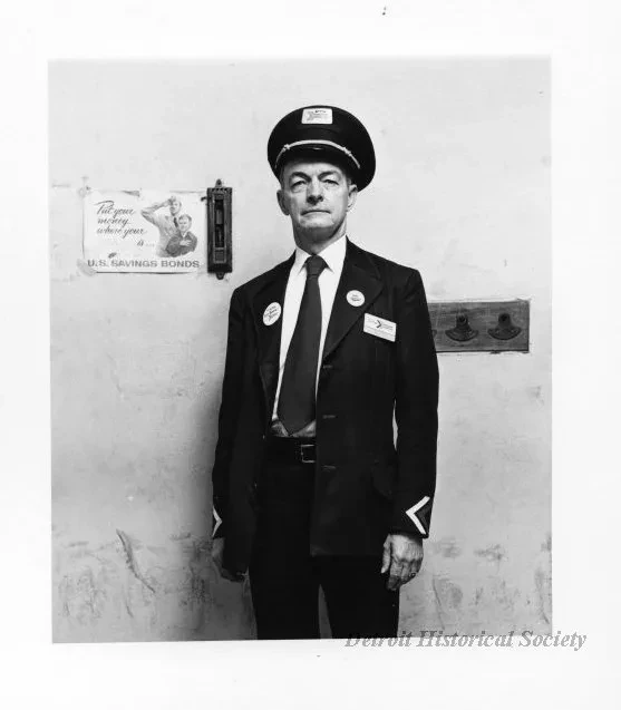 Print, Photographic - Amtrak Conductor