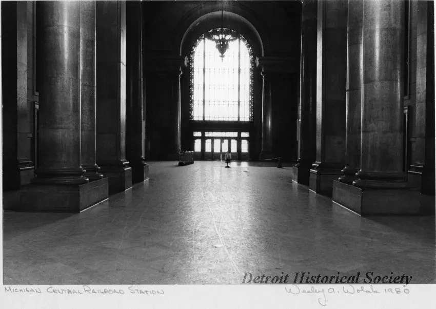 Print, Photographic - Michigan Central Railroad Station