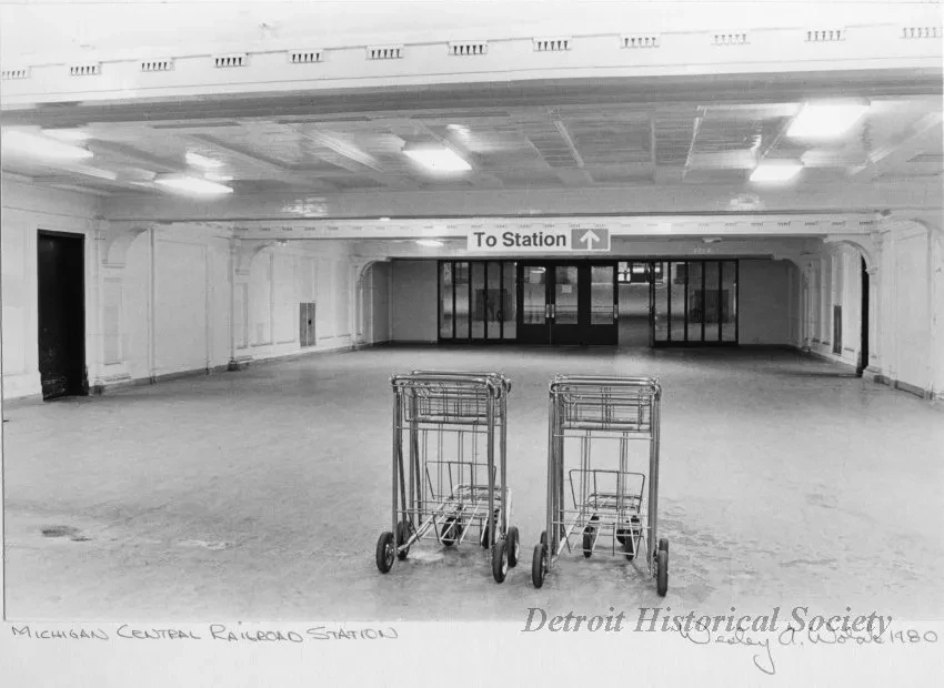 Print, Photographic - Michigan Central Railroad Station