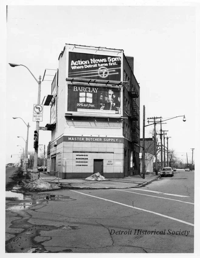 Print, Photographic - Master Butcher Supply, Gratiot and Jay