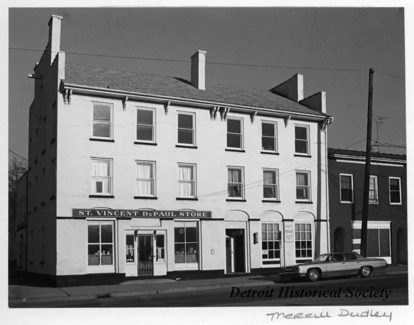 Print, Photographic - Anson Brown Building, 1001-3 Broadway, Ann Arbor, MI