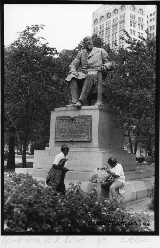Print, Photographic - Grand Circus Park, Detroit