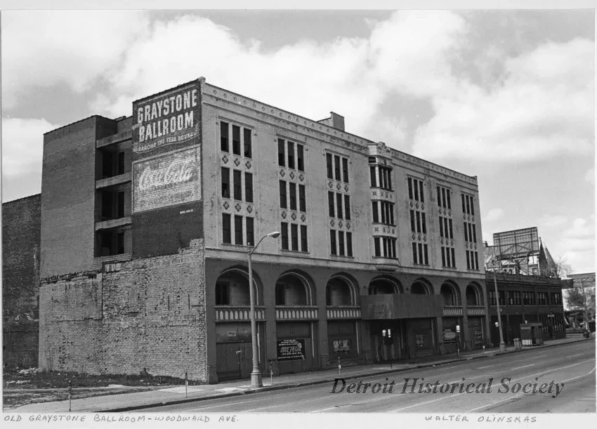 Print, Photographic - Old Graystone Ballroom - Woodward Ave.