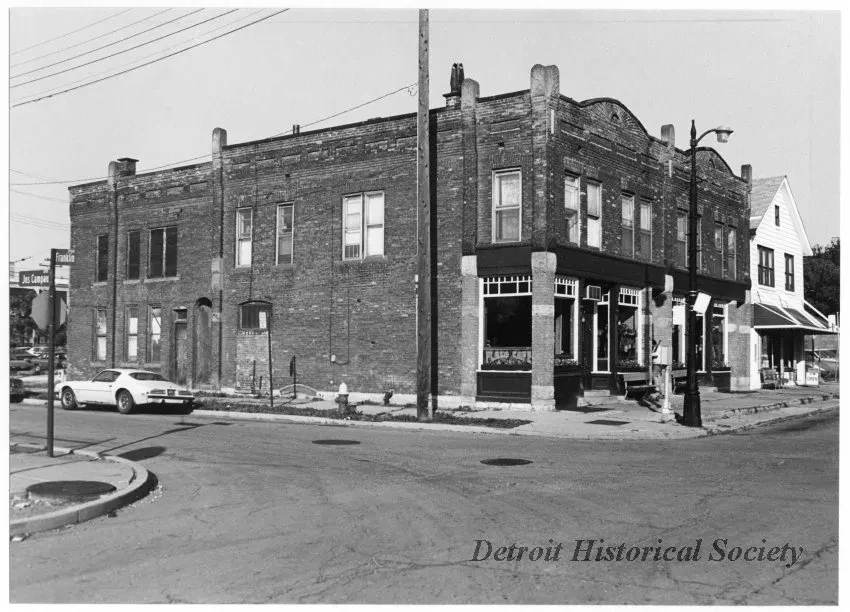 Print, Photographic - The Plaza Cafe and Clementine's Kitchen, Looking Southwest