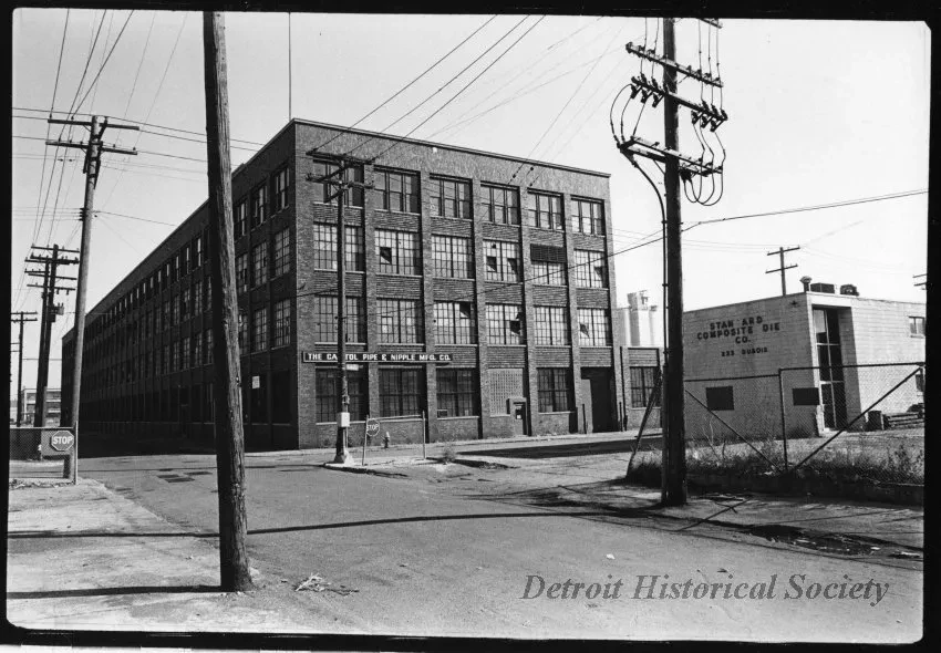 Print, Photographic - Looking East on Franklin near Dubois