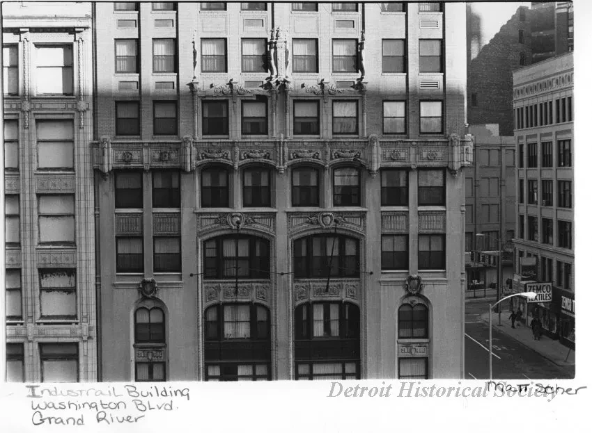 Print, Photographic - Industrial Building; Washington Blvd.; Grand River