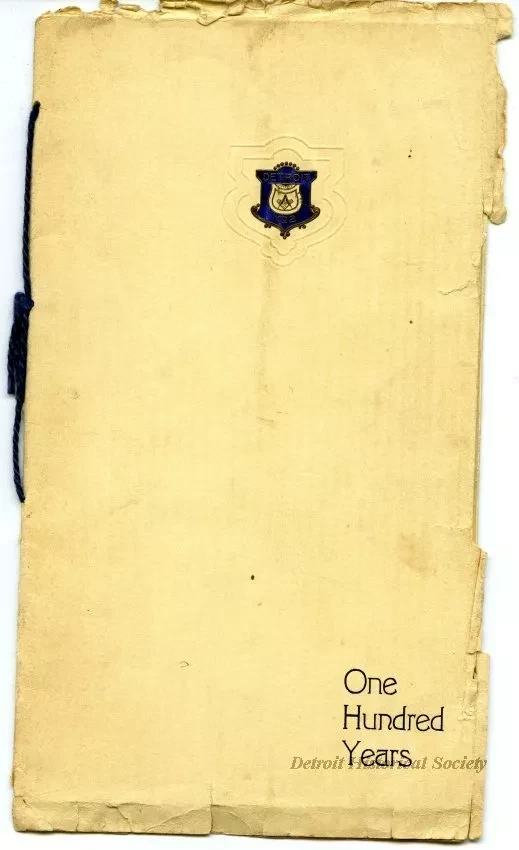 Program - One Hundred Years