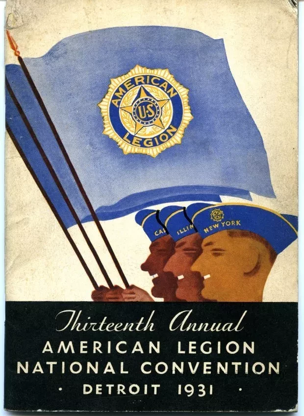Booklet - Thirteenth Annual American Legion National Convention, Detroit 1931