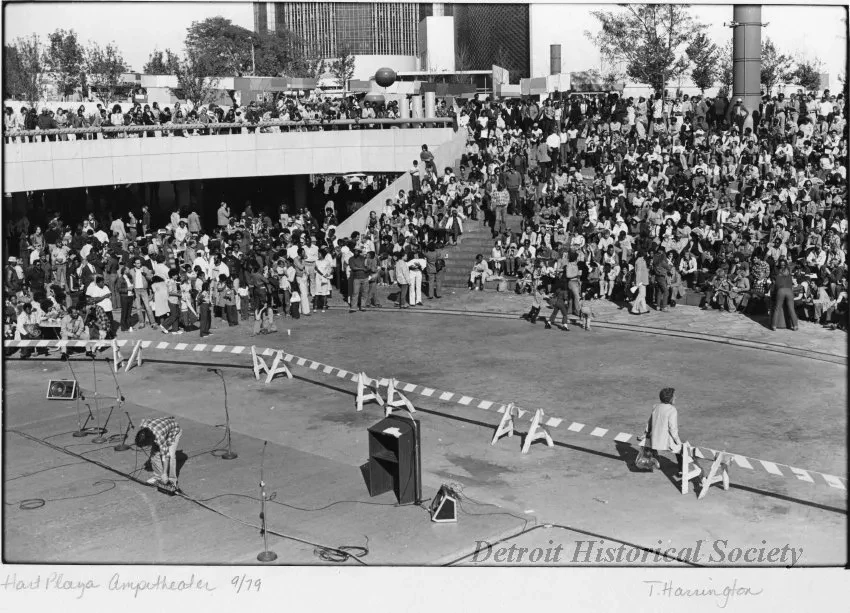 Print, Photographic - Hart Plaza Ampitheater