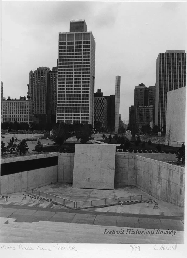 Print, Photographic - Hart Plaza Movie Theater