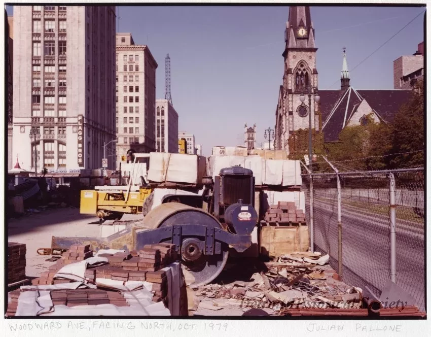 Print, Photographic - Woodward Ave., Facing North