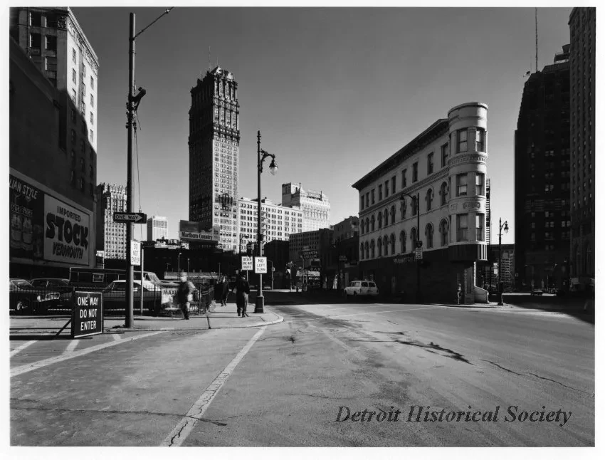 Print, Photographic - Corner of Cass and Grand River