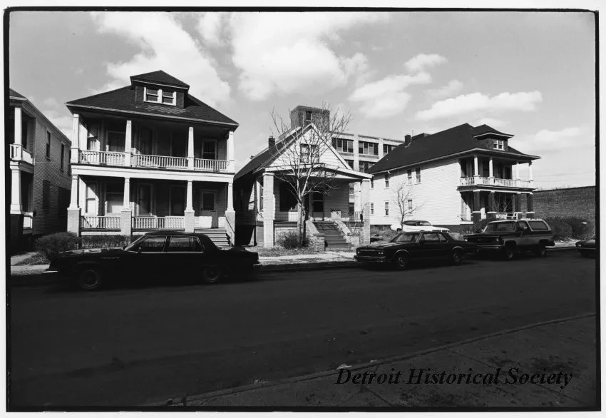 Print, Photographic - North Side of Lyman Between St. Aubin and Dubois