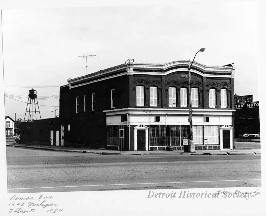 Print, Photographic - Nemo's Bar, 1348 Michigan, Detroit