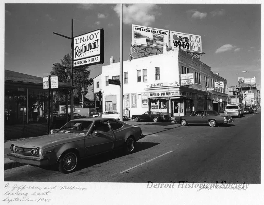 Print, Photographic - E. Jefferson and Meldrum, looking East