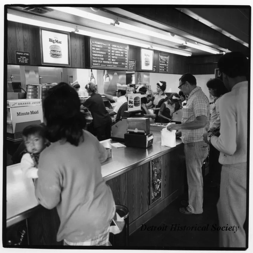 Print, Photographic - Counter, McDonalds