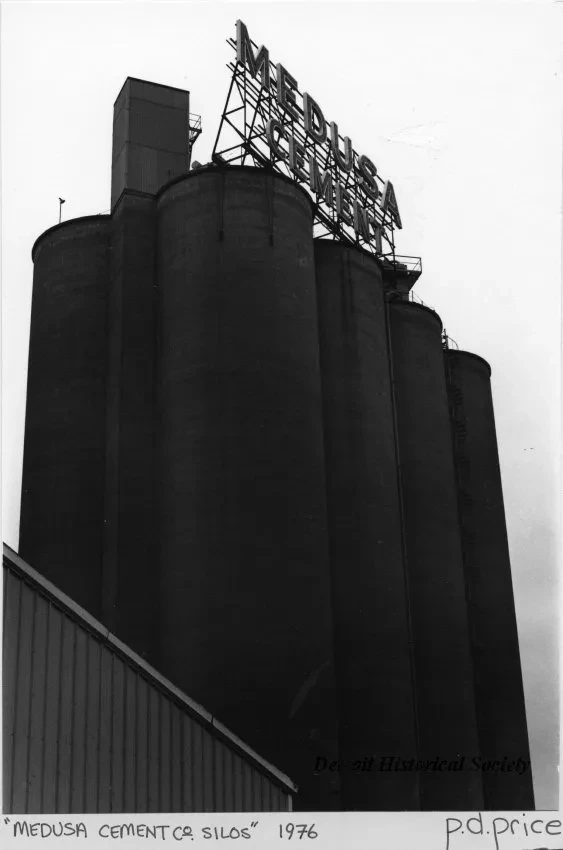 Print, Photographic - Medusa Cement Co. Silos