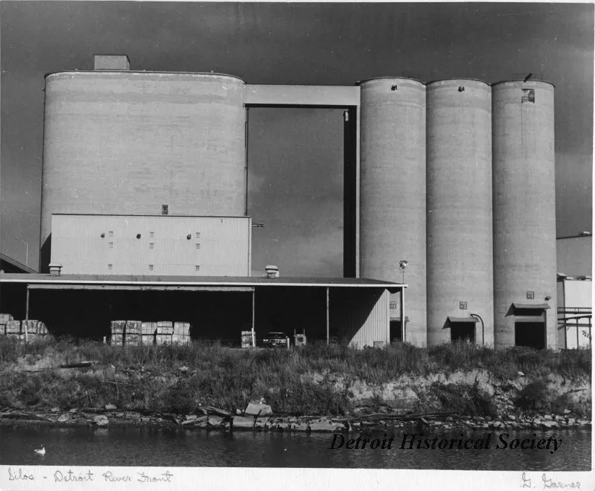 Print, Photographic - Silos - Detroit River Front