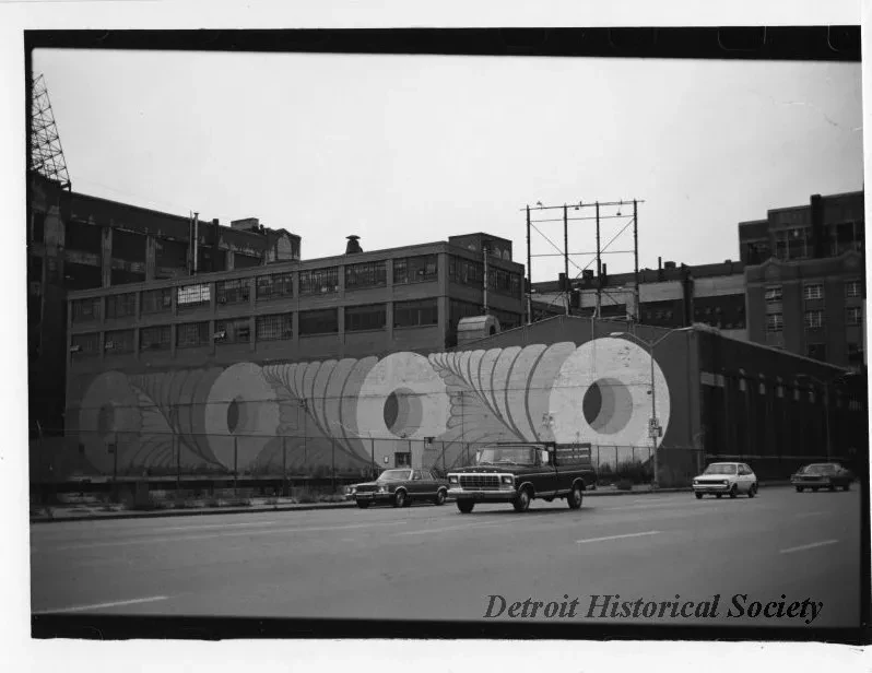 Print, Photographic - E. Jefferson & Grand Blvd., Facing N.