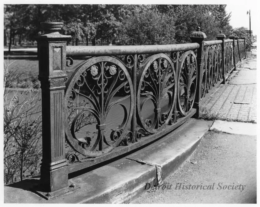 Print, Photographic - Detail of Bridge on Belle Isle