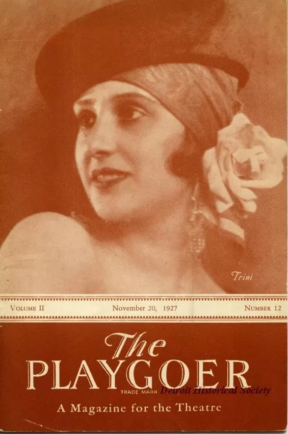 Magazine - The Playgoer, Volume II, Number 12
