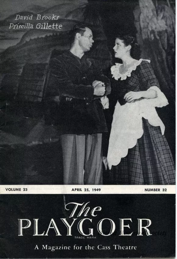 Program, Theater - The Playgoer, Volume 23, Number 32