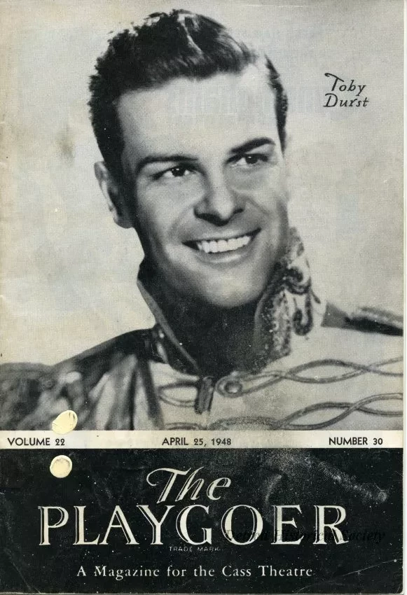 Program, Theater - The Playgoer, Volume 22, Number 30