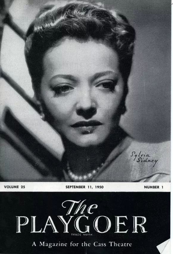 Program, Theater - The Playgoer, Volume 25, Number 1