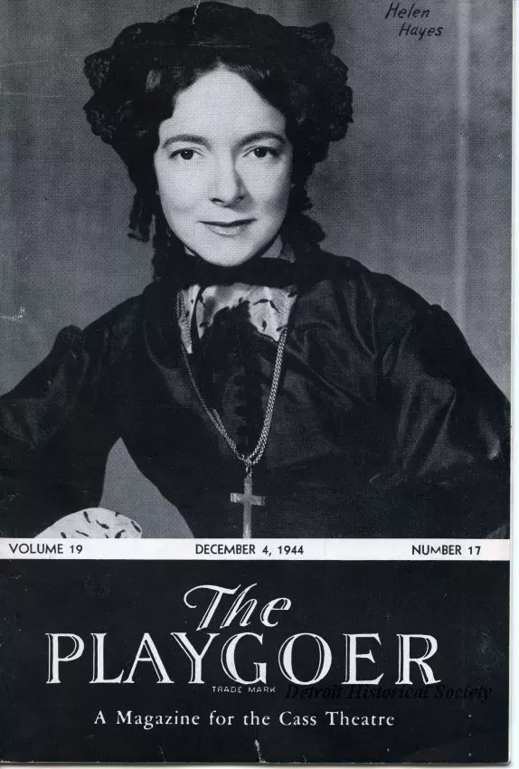 Program, Theater - The Playgoer, Volume 19, Number 17