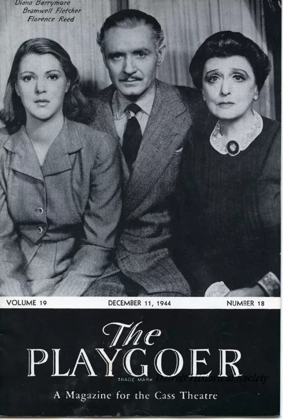 Program, Theater - The Playgoer, Volume 19, Number 18