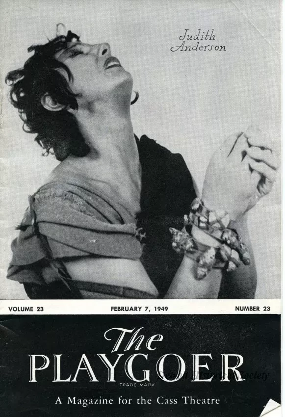 Program, Theater - The Playgoer, Volume 23, Number 23