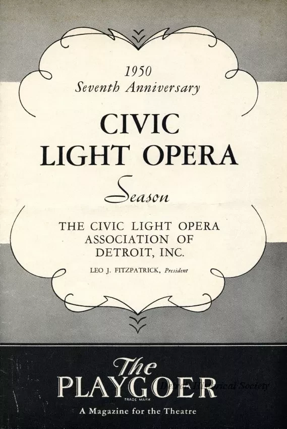 Program, Theater - The Playgoer, Vol. 7, No. 10