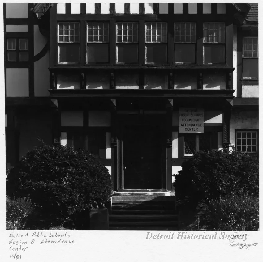 Print, Photographic - Detroit Public Schools, Region 8 Attendance Center