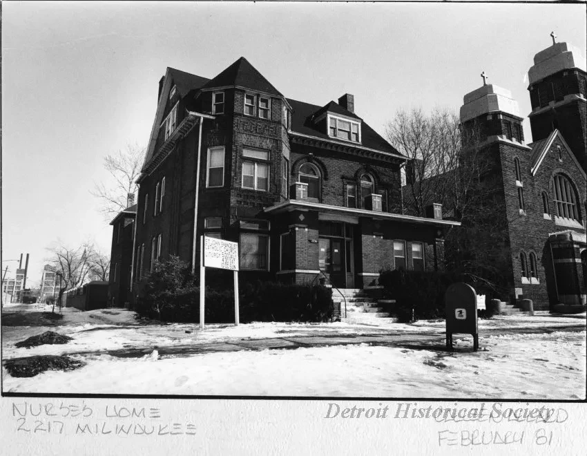 Print, Photographic - Nurse's Home, 2217 Milwaukee