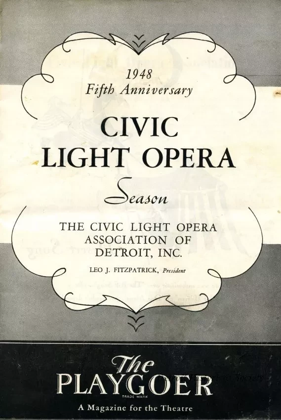 Program, Theater - The Playgoer