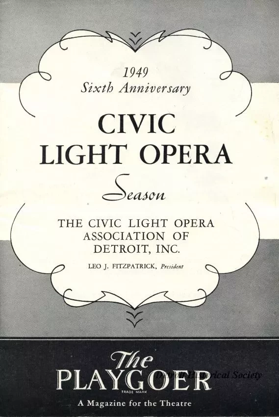 Program, Theater - The Playgoer