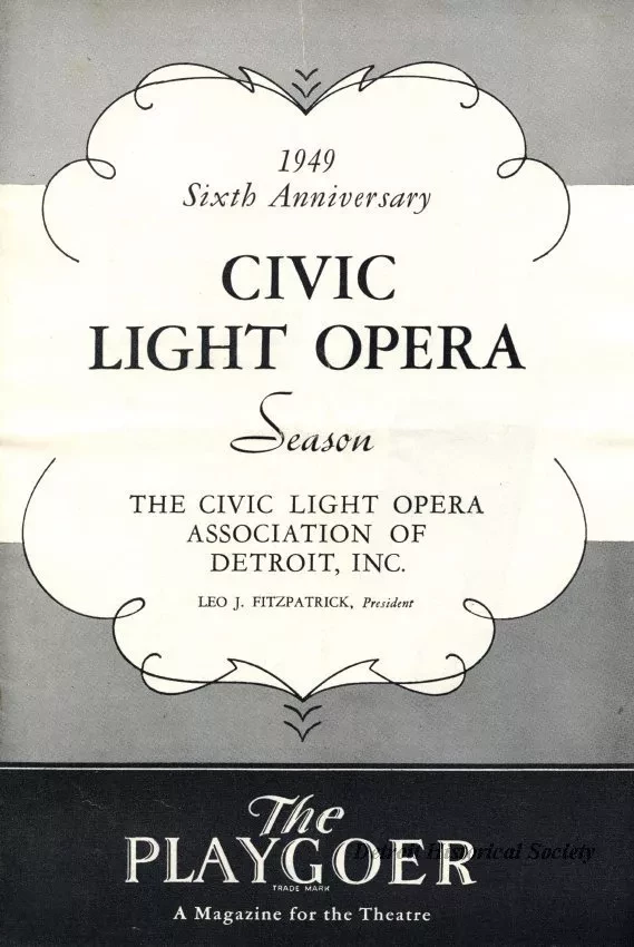 Program, Theater - The Playgoer