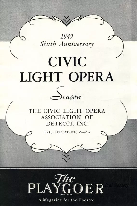 Program, Theater - The Playgoer